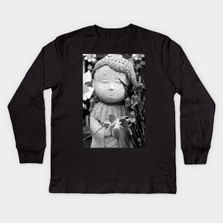 Jizo Statue 1 Kids Long Sleeve T-Shirt